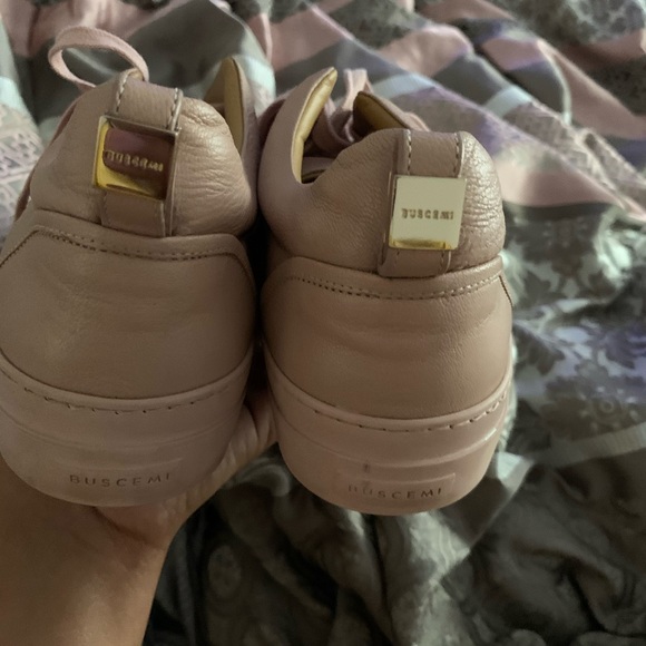 Buscemi designers ,pink real leather worn twice - Picture 6 of 6